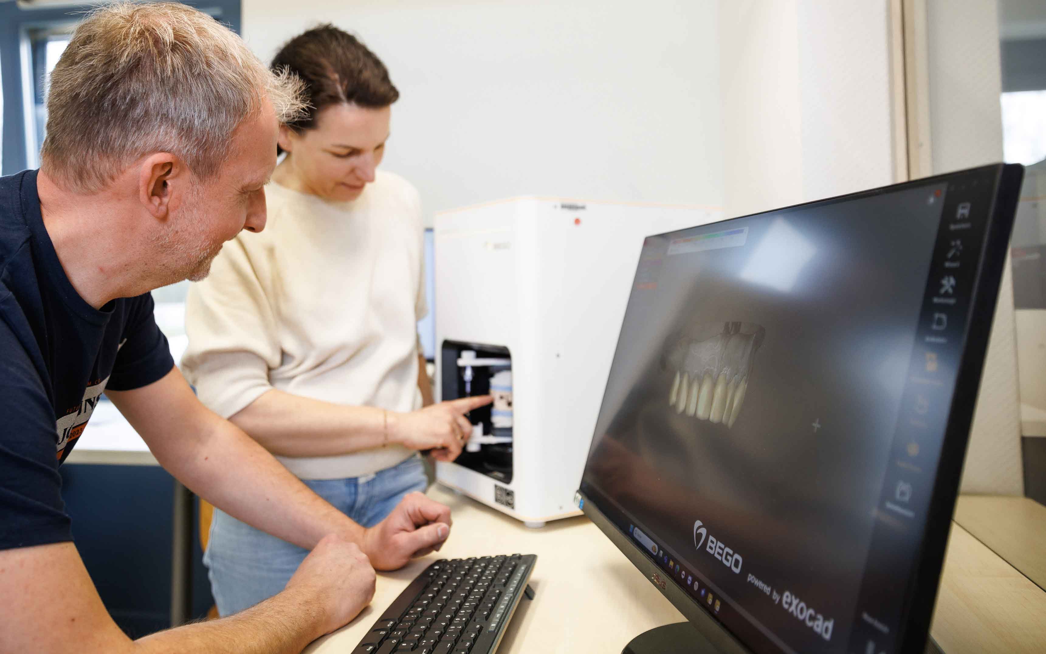 Digitaler Workflow im Dentallabor